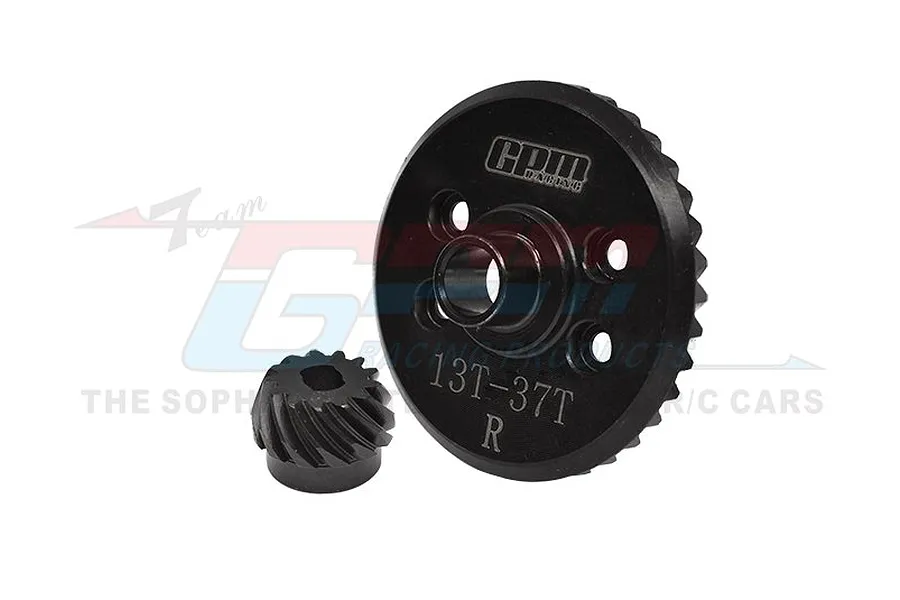 GPM 40Cr Steel 13T/37T Spiral Ring &amp;amp; Pinion Differential Gear Set image 83126