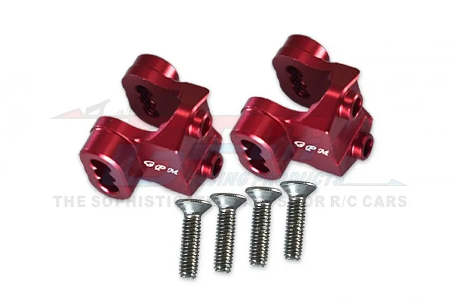GPM Red Aluminium Rear Axle Linkage Mount Set image 83137