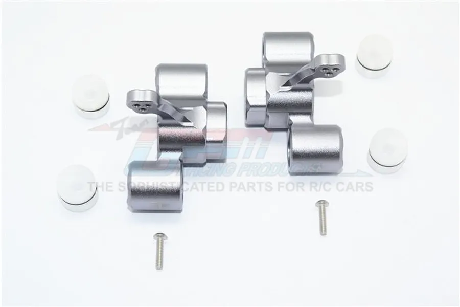 GPM Grey Aluminium Steering Hubs 2Pcs image 83155