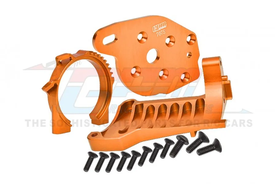 GPM Orange Aluminium Motor Mount Set image 83157