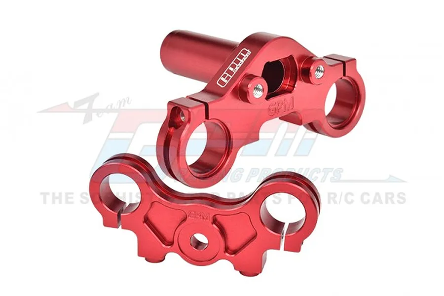 GPM Red Aluminium Triple Clamp Set image 83208