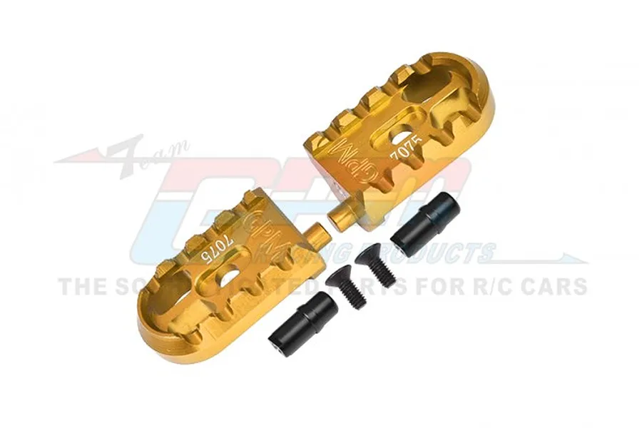 GPM Gold Aluminium Foot Pegs 2Pcs image 83309