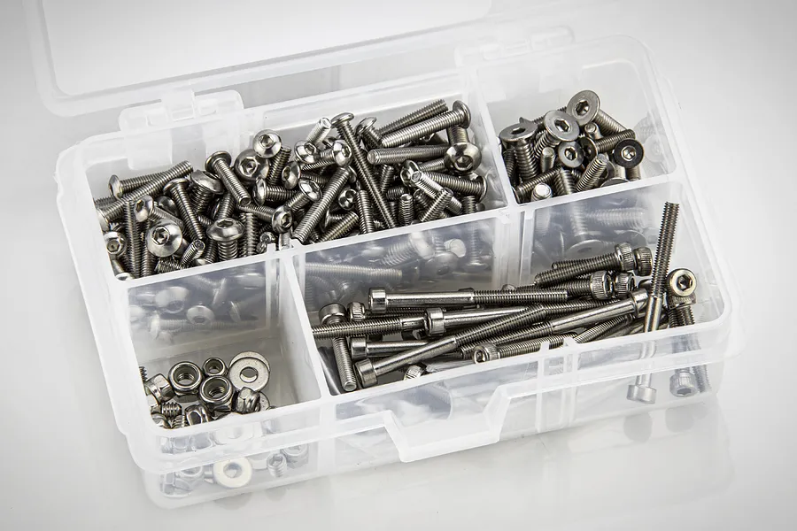 RC Screwz Nero 6S Complete Stainless Steel Screw Kit image 83315