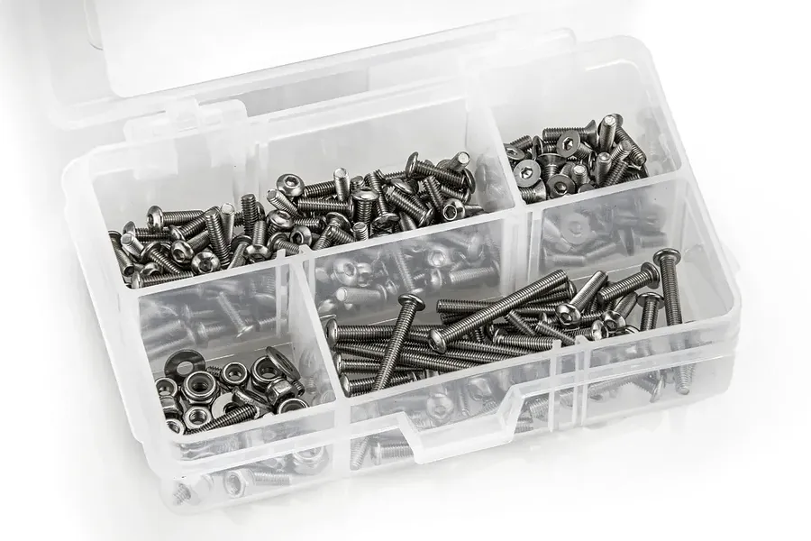 RC Screwz Vorteks BL Complete Stainless Steel Screw Kit image 83317
