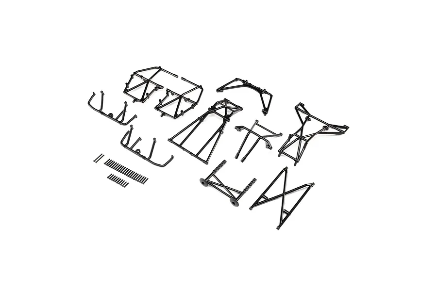 Losi Black Complete Roll Cage Set image 83326