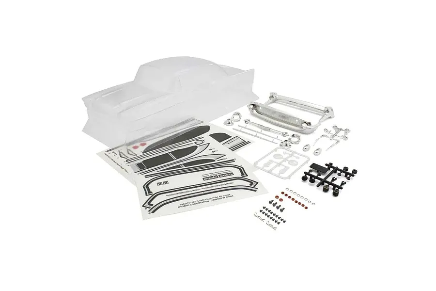 Kyosho 1/10 1957 Chevy Bel Air Coupe Unpainted Body Shell - Clear image 83384