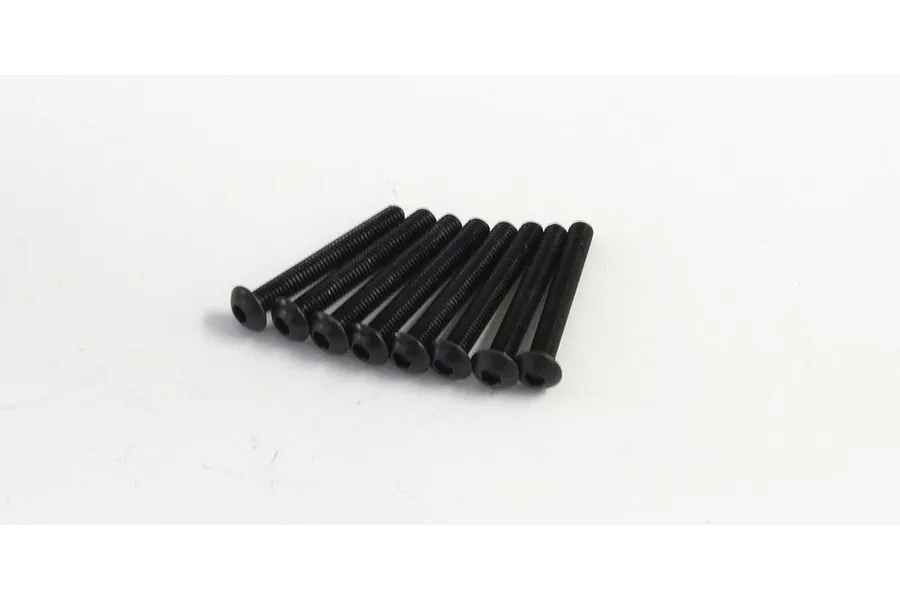 Kyosho 3x22mm Fine Thread Button Head Screws 8Pcs image 83385