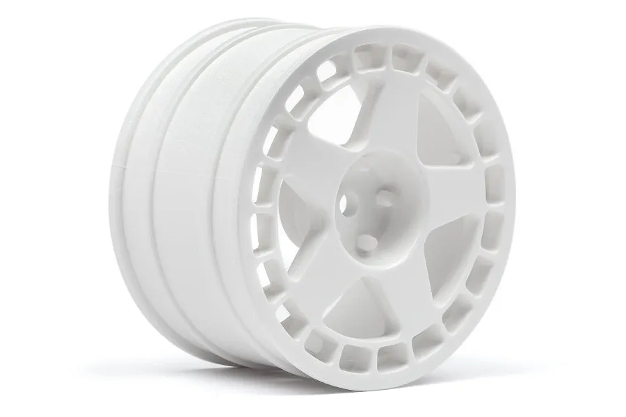 HPI 2.2&amp;quot; White Fifteen52 Turbomac Rims 2Pcs image 83408