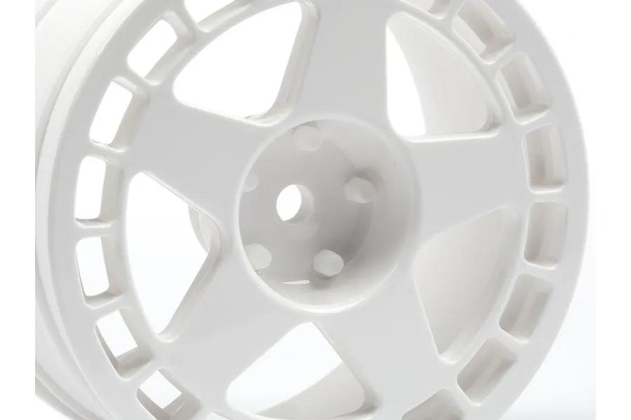 HPI 2.2&amp;quot; White Fifteen52 Turbomac Rims 2Pcs image 83410
