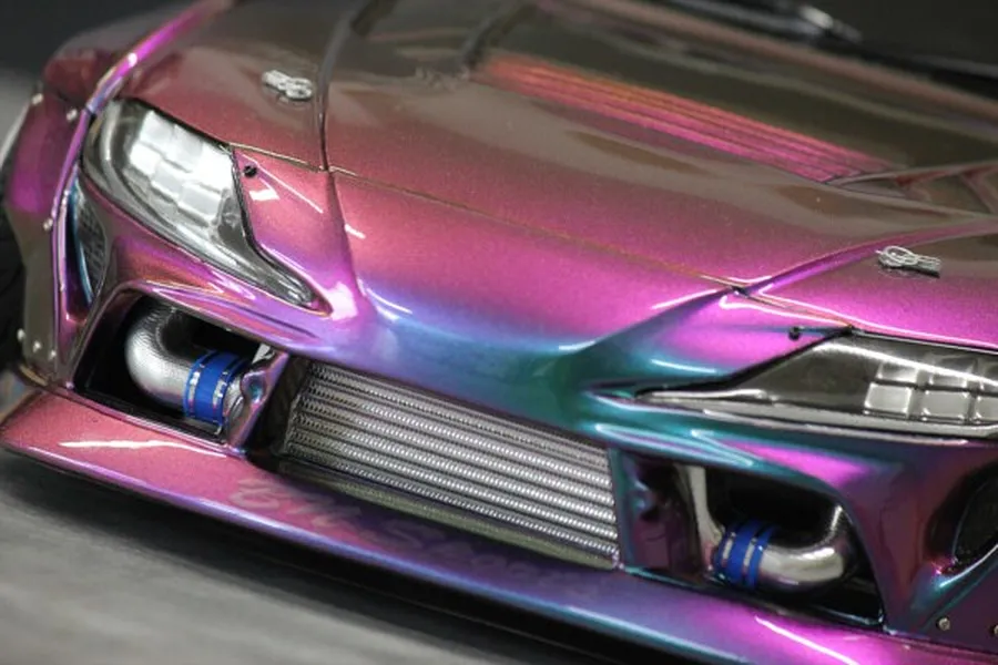 Pandora RC 1/10 Toyota GR Supra A90 BLS BN-Sports Unpainted Body Shell - Clear image 10