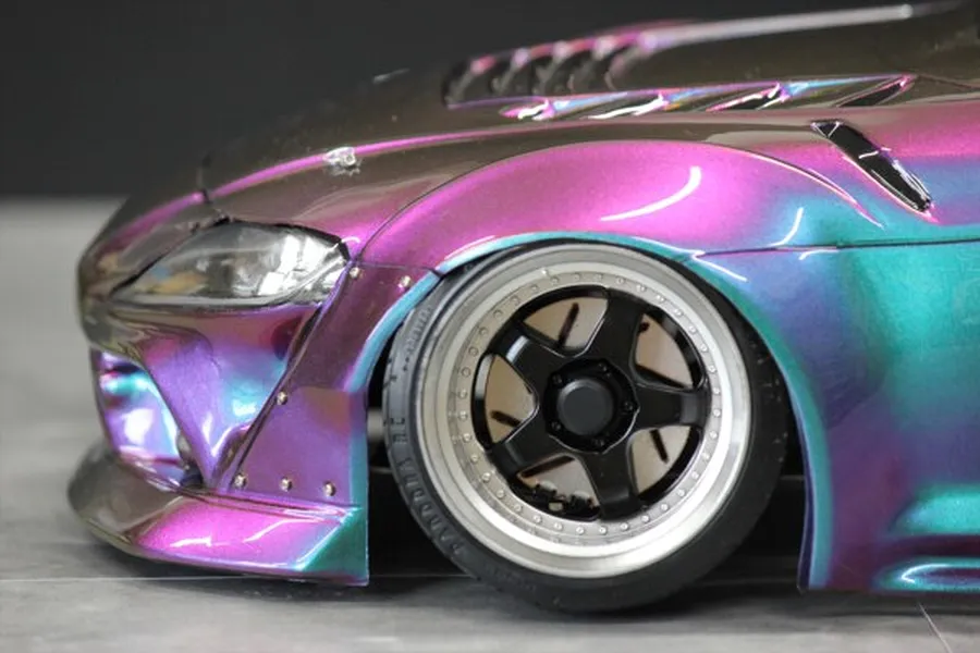 Pandora RC 1/10 Toyota GR Supra A90 BLS BN-Sports Unpainted Body Shell - Clear image 11
