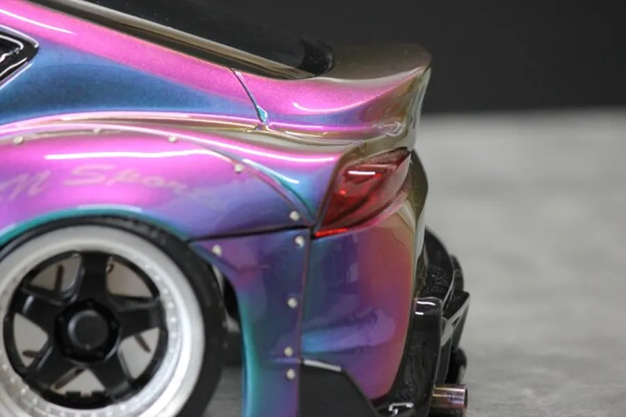 Pandora RC 1/10 Toyota GR Supra A90 BLS BN-Sports Unpainted Body Shell - Clear image 12