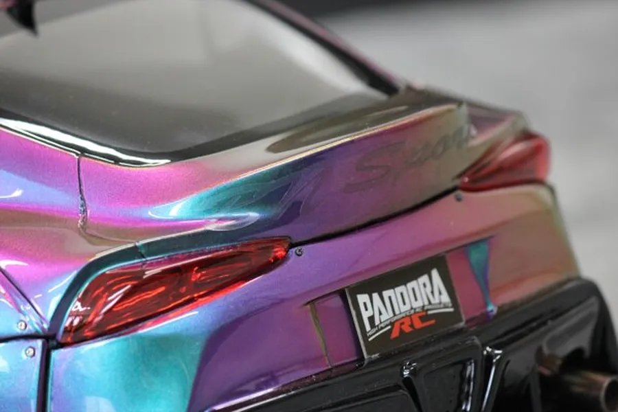 Pandora RC 1/10 Toyota GR Supra A90 BLS BN-Sports Unpainted Body Shell - Clear image 13