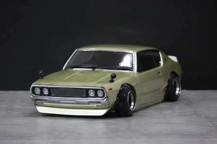 Pandora RC 1/10 Nissan Skyline 2000GT-R (KPGC110 Custom) Unpainted Body Shell - Clear image 83515