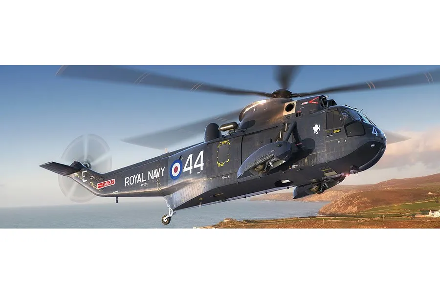 Airfix 1/48 Westland Sea King HAS.1/HAS.5/HU.5 Helicopter Scaled Plastic Model Kit image 83523