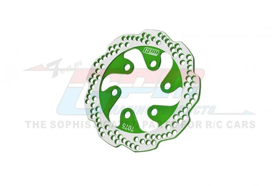 GPM Green Aluminium Rear Brake Disc image 83580
