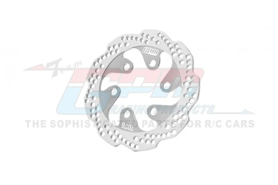 GPM Silver Aluminium Rear Brake Disc image 83590