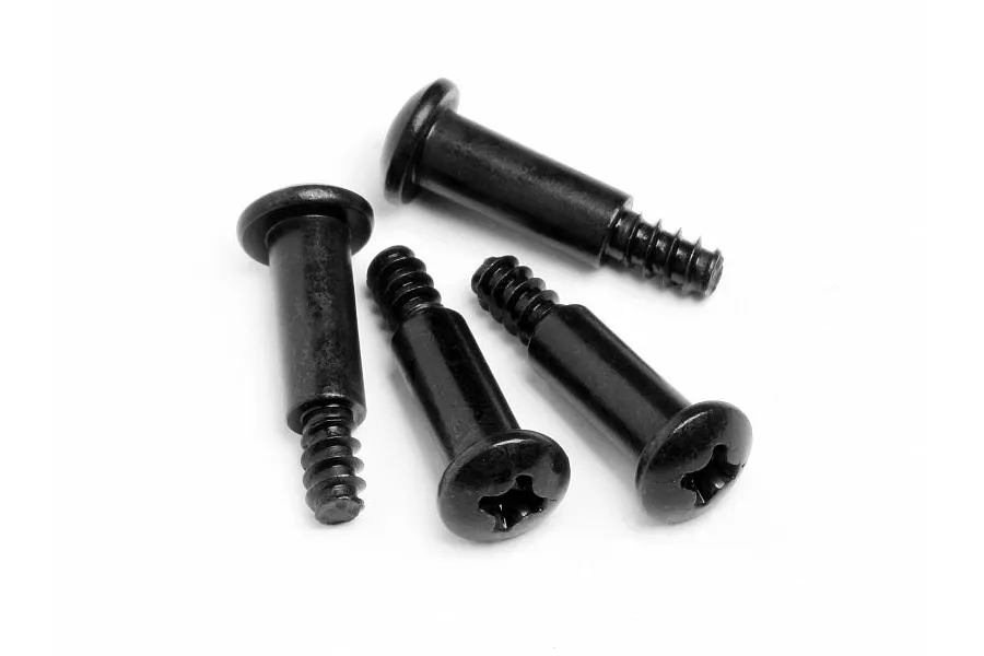 HPI 3x16mm Coarse Thread Binder Head Shoulder Screws 4Pcs image 8364