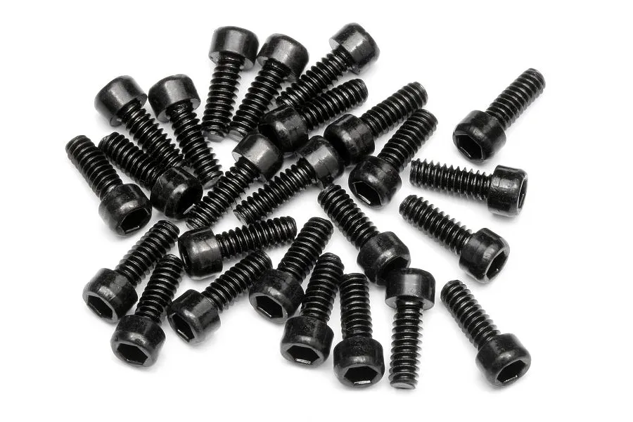 HPI 2.5x8mm Fine Thread Cap Head Screws 25Pcs image 8366