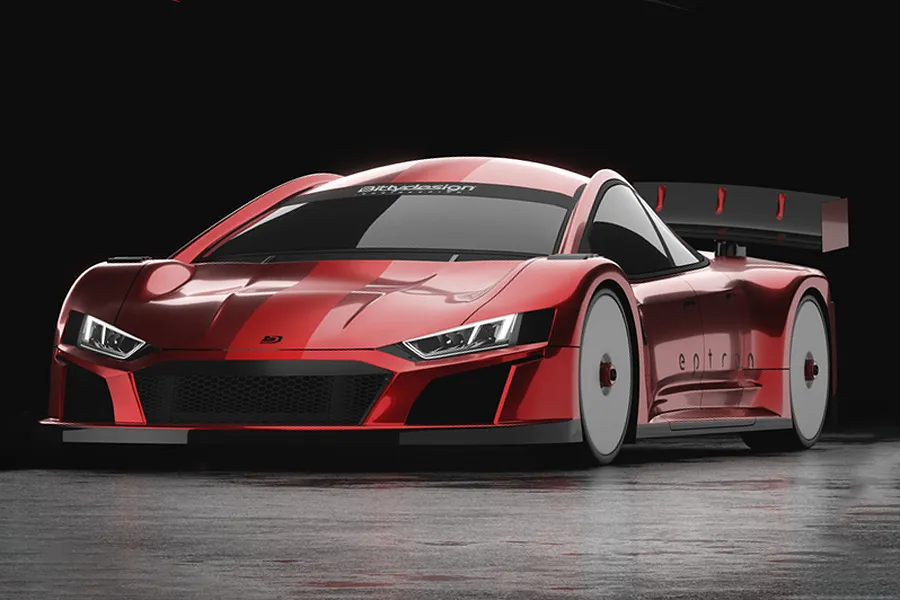 Bittydesign 1/10 Eptron Unpainted Body Shell - Clear image 83674