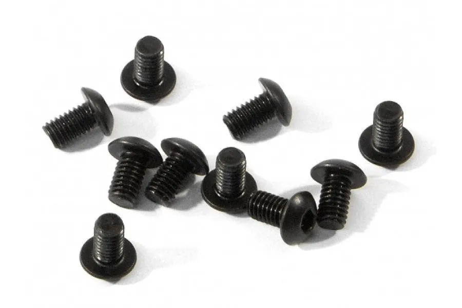 HPI 3x5mm Fine Thread Button Head Screws 10Pcs image 8369