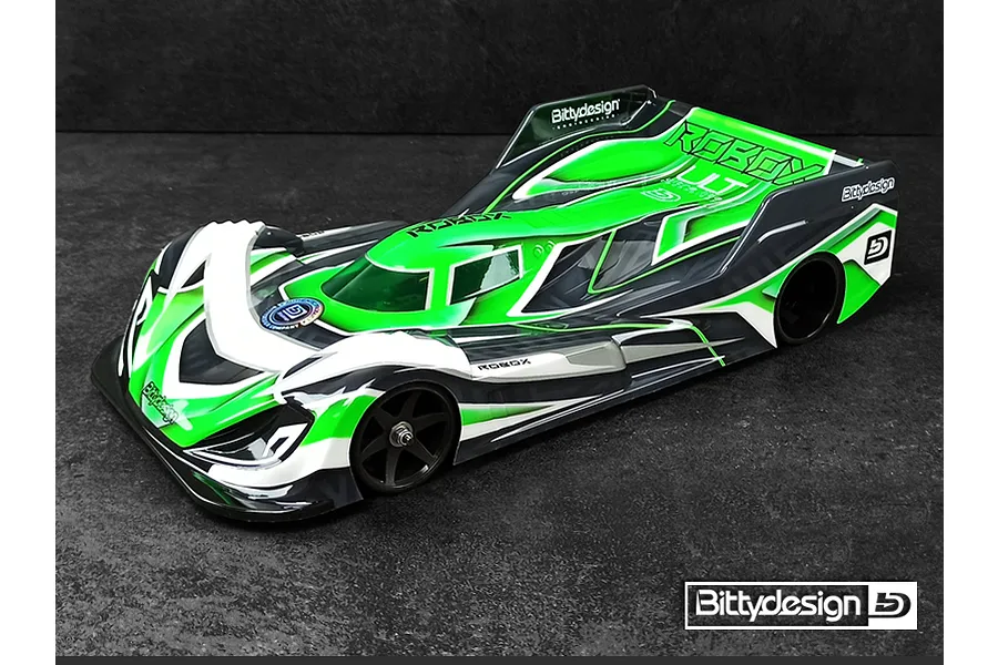 Bittydesign 1/12 Robox Pan Car Unpainted Body Shell - Clear image 83682
