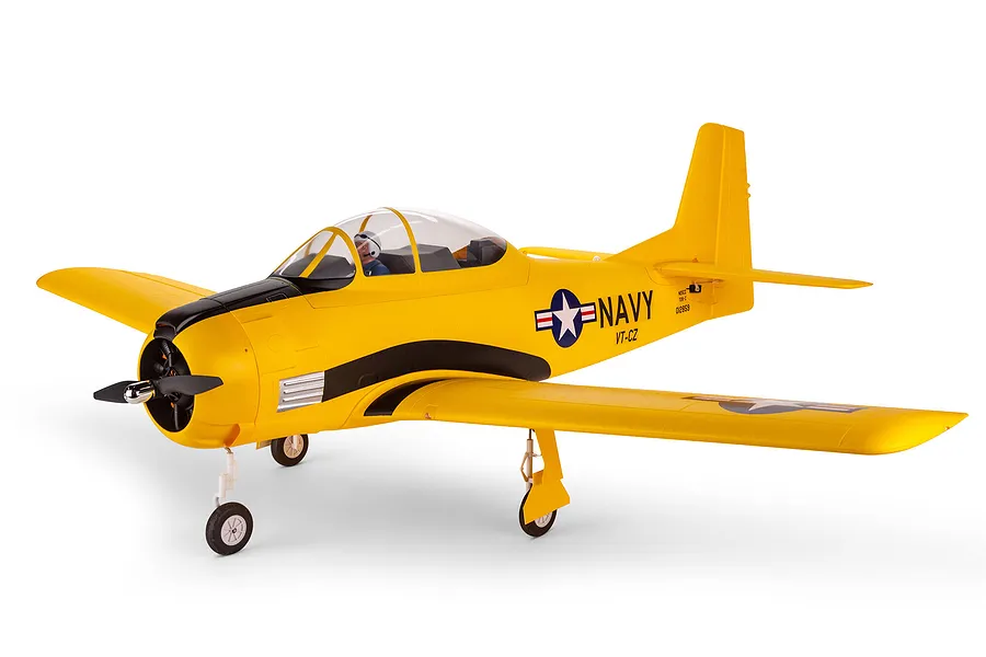 E-Flite RC Plane Carbon-Z Cessna T-28 Trojan 2m 3D Aerobatic PNP - Yellow image 83705