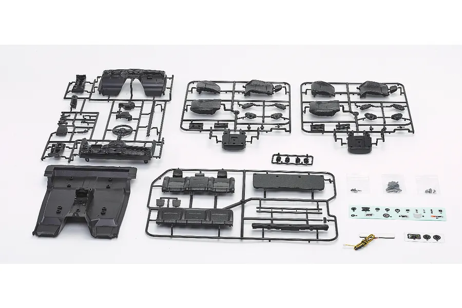 Killerbody 1/10 Jeep Gladiator Rubicon Cockpit Set image 83735