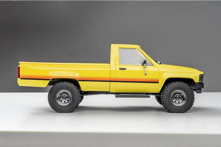 FMS 1983 Toyota Hilux RC Rock Crawler Electric 4WD 1/18 Scale RTR - Yellow image 83742