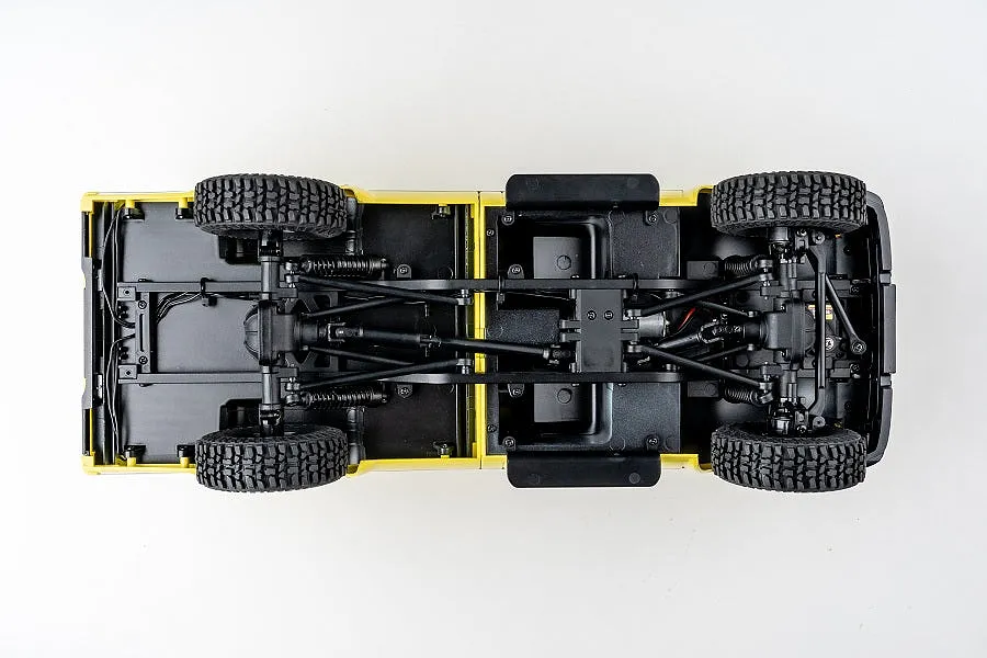 FMS 1983 Toyota Hilux RC Rock Crawler Electric 4WD 1/18 Scale RTR - Yellow image 83747