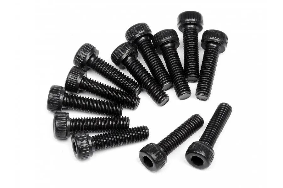 HPI 2.6x10mm Fine Thread Cap Head Screws 12Pcs image 8378