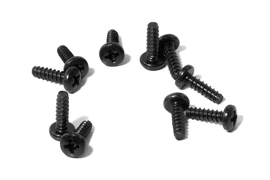 HPI 3x10mm Coarse Thread Binder Head Screws 10Pcs image 8388