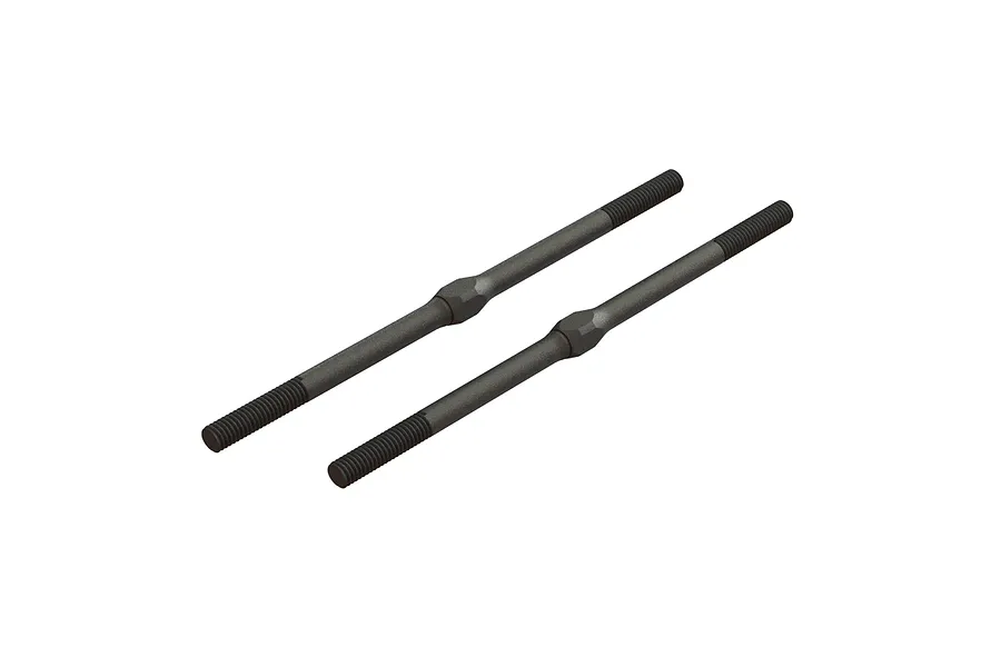 ARRMA Black Steel 4x95mm Turnbuckles 2Pcs image 83994