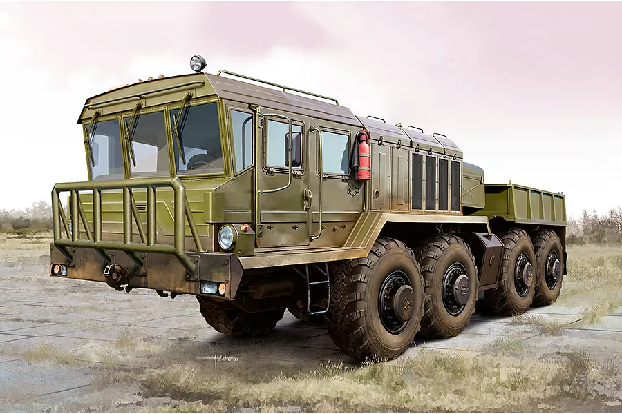 Trumpeter 1/35 KZKT-74282 Heavy Tractor Model Kit image 84077