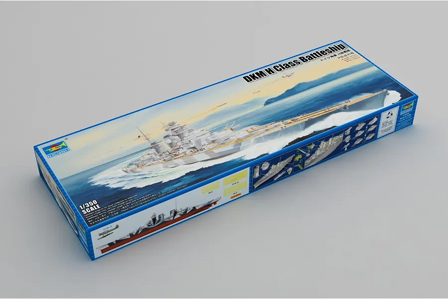 Trumpeter 1/350 DKM H Class Battleship Model Kit image 84087