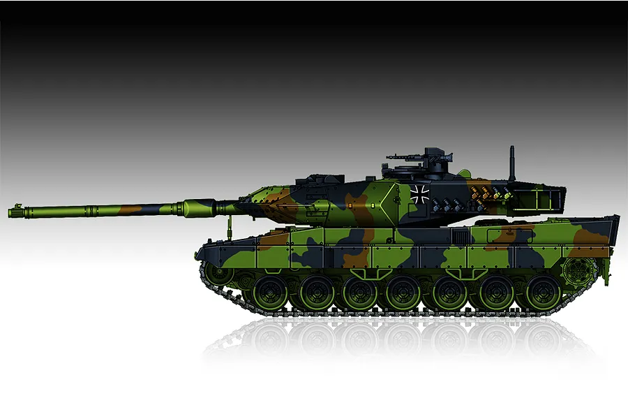 Trumpeter 1/72 German Leopard 2A6 Main Battle Tank Model Kit image 2