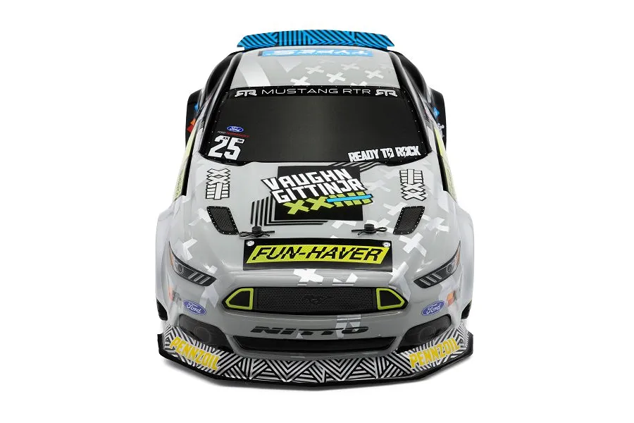 HPI 1/10 Ford Mustang VGJR Fun Haver V2 Painted Body Shell - Silver image 84116