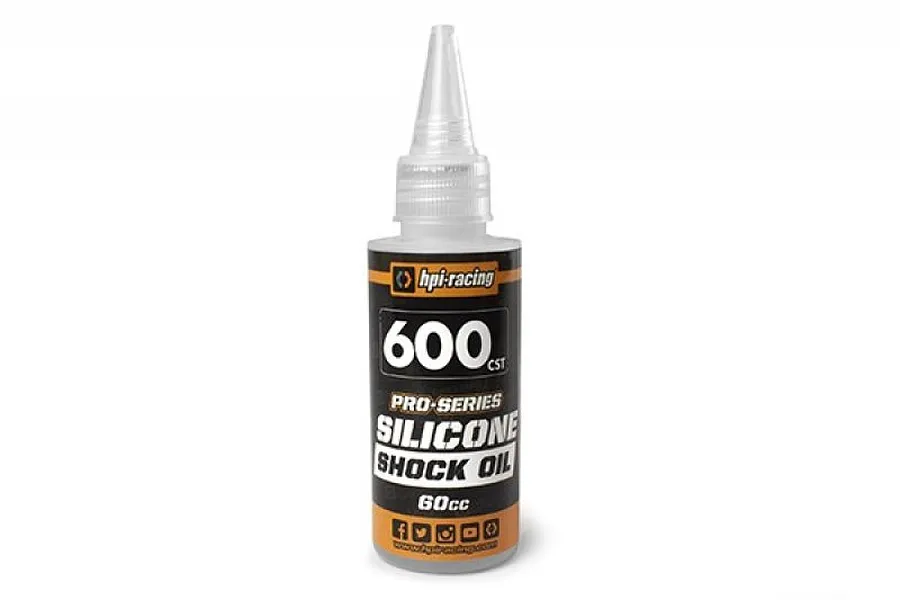 HPI Pro-Series 600cSt Silicone Diff Oil 60cc image 84146