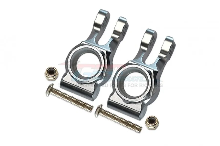 GPM Silver Aluminium Rear Hubs 2Pcs image 84233