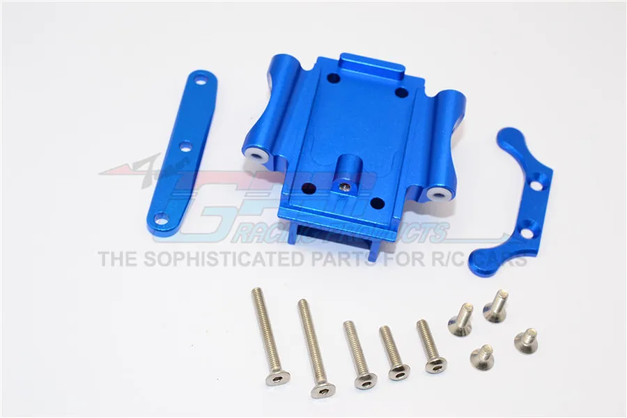 GPM Blue Aluminium Rear Gearbox Mount image 84244