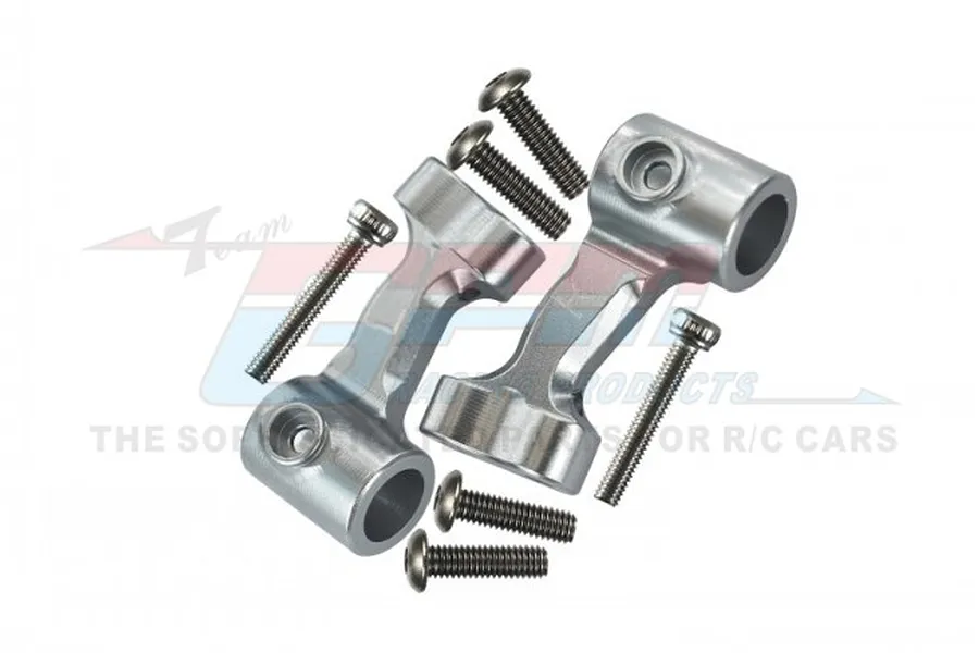 GPM Silver Aluminium Rear Body Post Mounts 2Pcs image 84246
