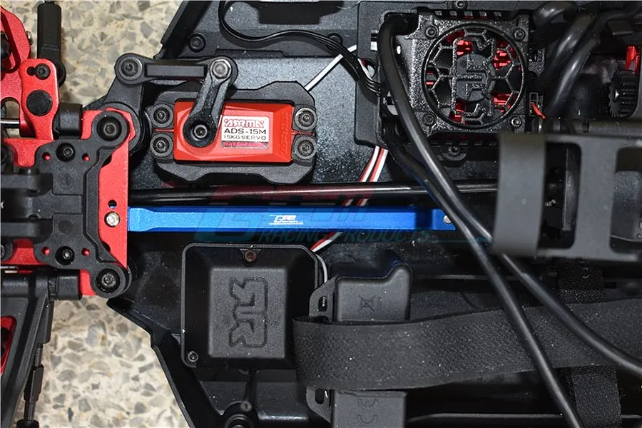 GPM Silver Aluminium Front Chassis Brace image 3