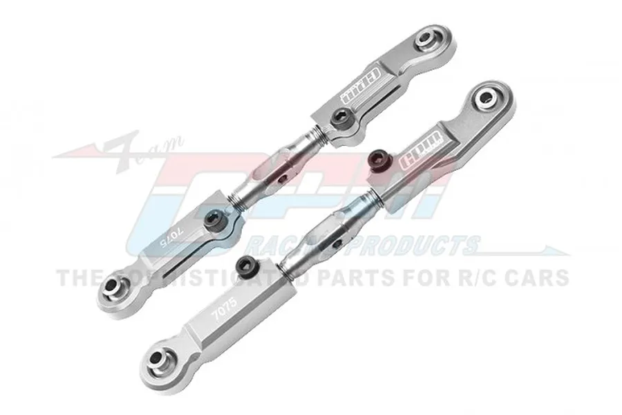 GPM Silver Aluminium Rear Camber Links 2Pcs image 84269