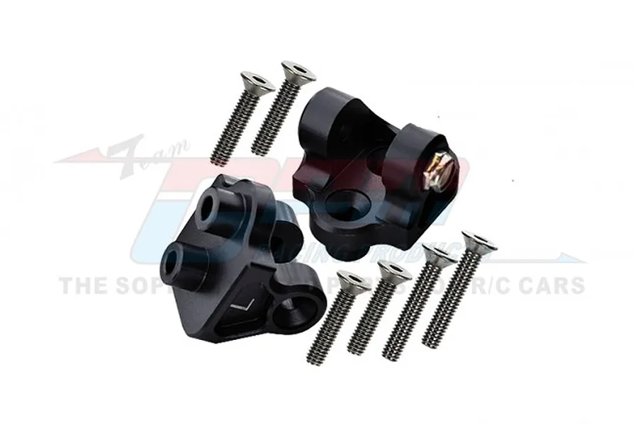 GPM Aluminium Rear Upper Suspension Link Mounts 2Pcs - Black image 84270