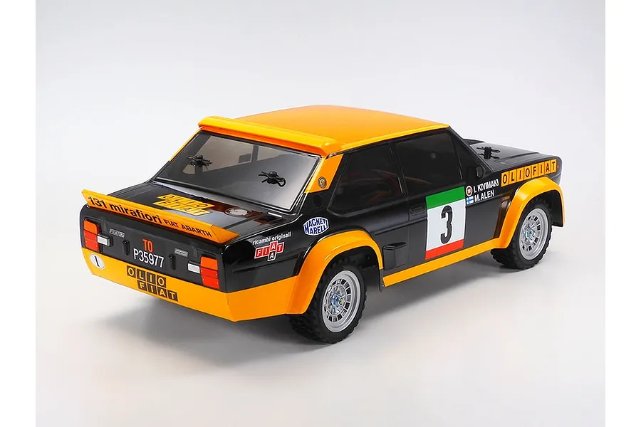Tamiya MF-01X Fiat 131 Abarth Olio RC Rally Car Electric 4WD 1/10 Scale Kit image 84300