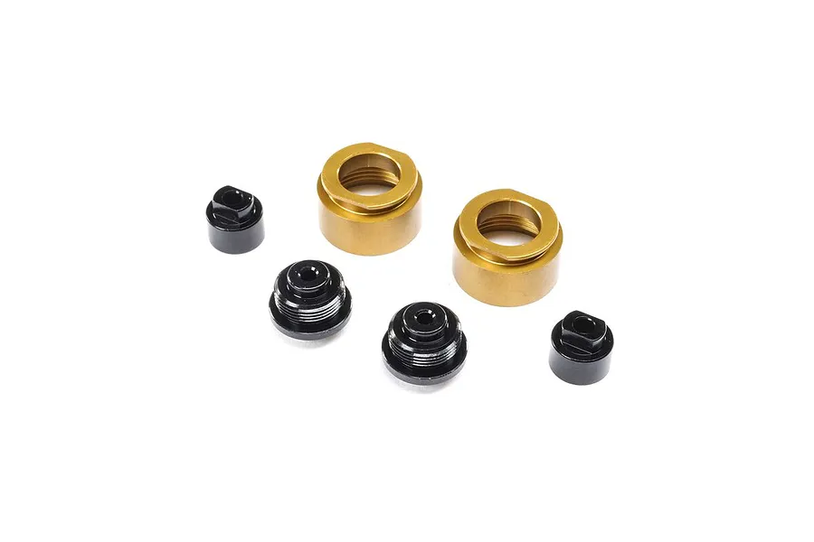 Losi Gold Aluminium Fork Cap Set image 84334