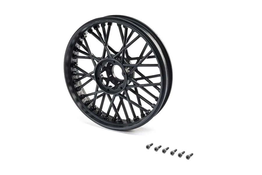 Losi 1/4 Front Black Rim image 84391