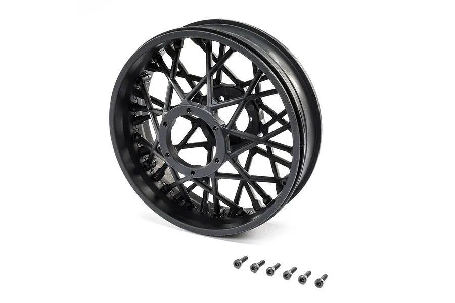 Losi 1/4 Black Rear Rim image 84392