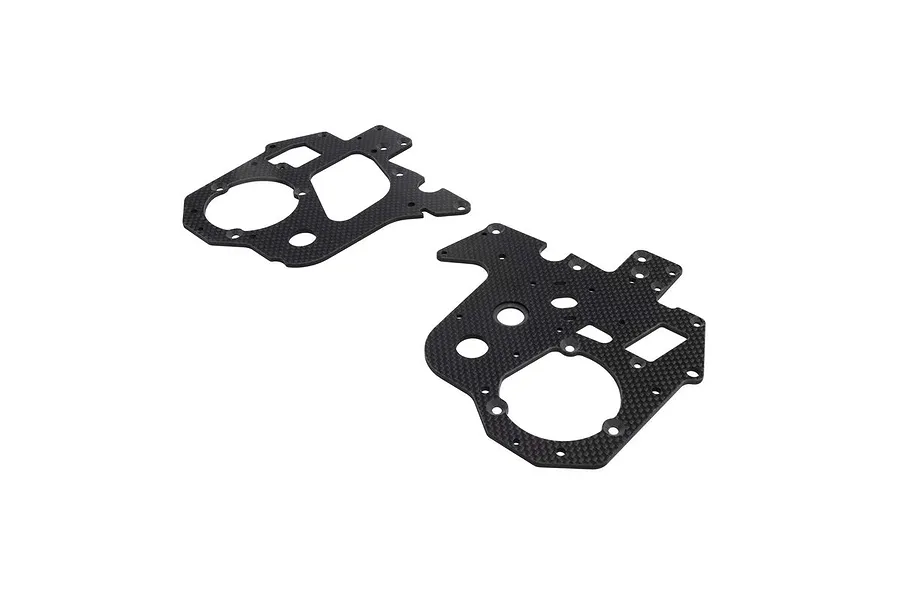 Losi Carbon Chassis Plate Set image 84401