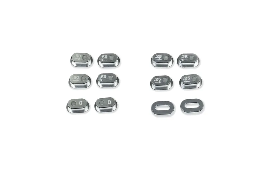 Losi Silver Aluminium Chain Tension Adjuster Set image 84409